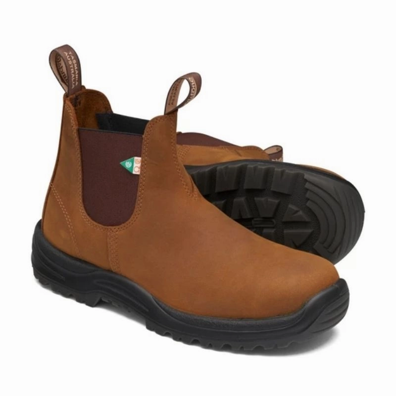 Unisex 164 Work & Safety Saddle Brown Ready For Change Motion-Driven