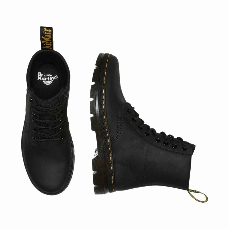 Refined Essentials Unisex Combs Leather Wyoming (Black) (Please Order Size According To Gender)