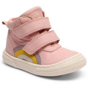 Bisgaard Rainbow Velcro Shoe Rose Streamlined Pieces