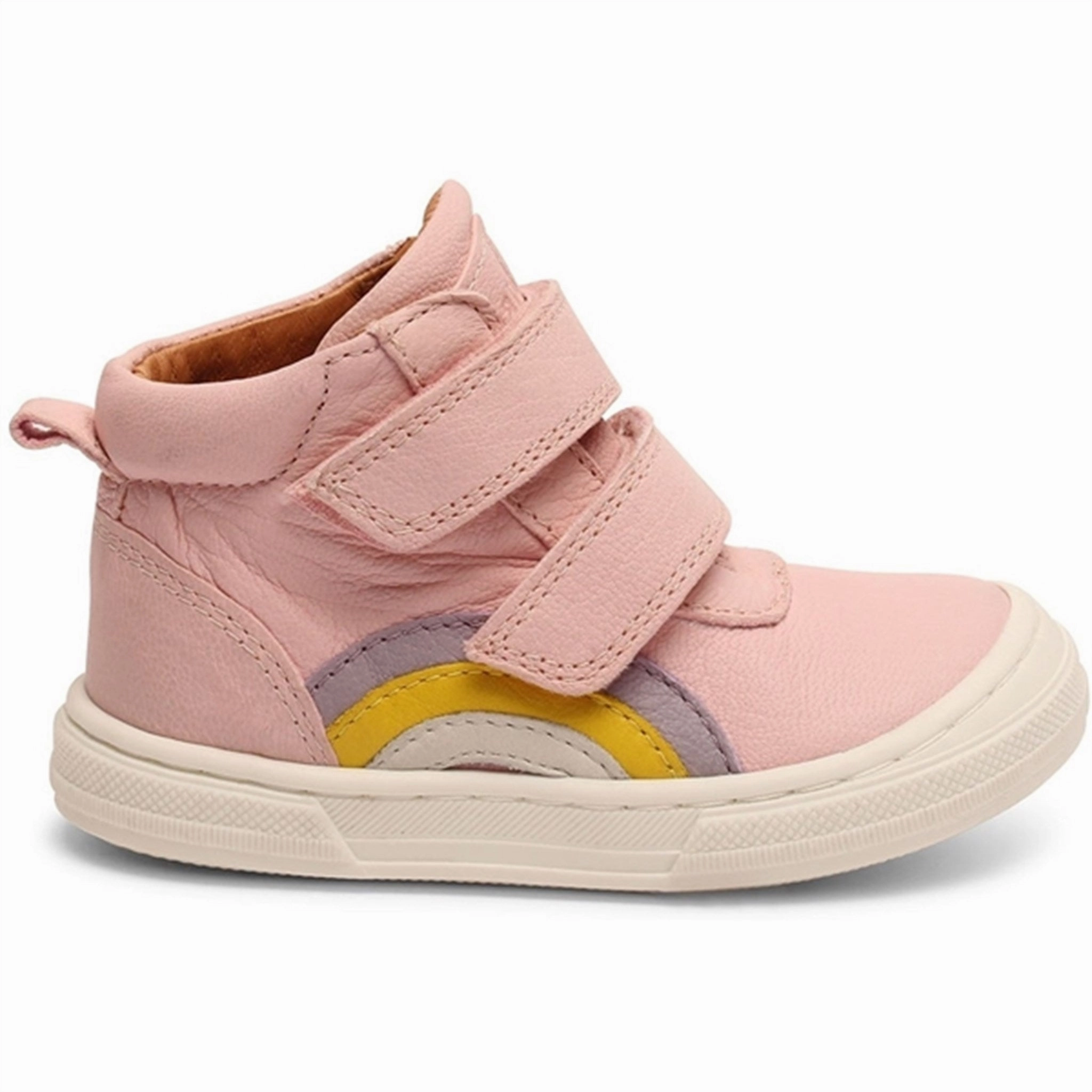 Go-Mode Ready Adapt To Flow Bisgaard Rainbow Velcro Shoe Rose