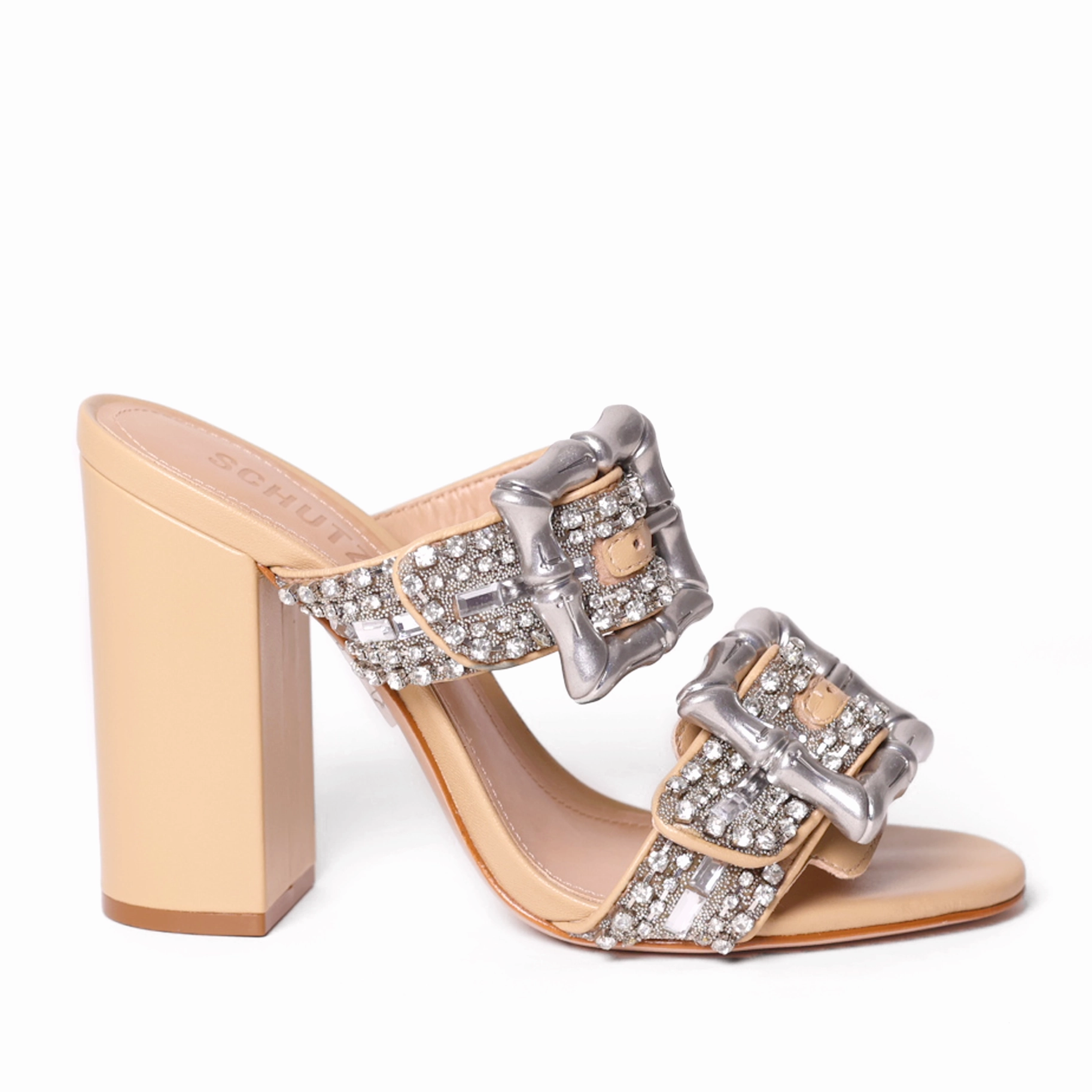 Enola Shine  Leather Sandal Crafted Minimal