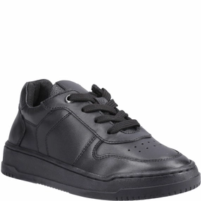 Refined Comfort Hush Puppies Dougie Lace Xl Senior School Shoes