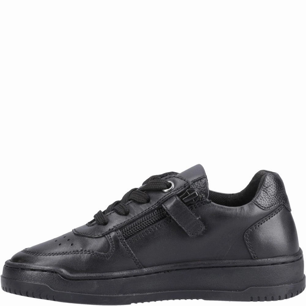 Hush Puppies Dougie Lace Xl Senior School Shoes Street Clarity