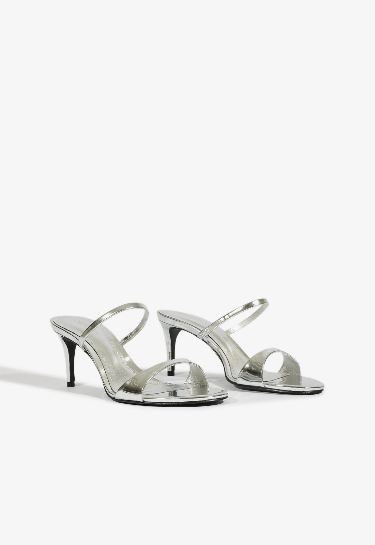 Jessica Mid Mule Metallic Sandal Living Wear Move Smarter