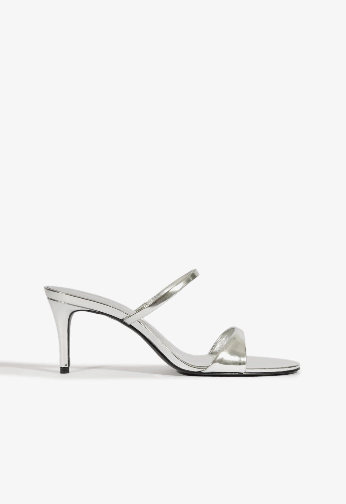 Jessica Mid Mule Metallic Sandal Multi-Use Gear