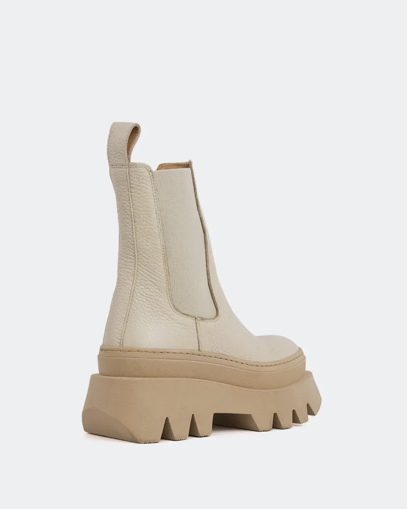 Wolfe Off White Leather Adaptive Style Simplify Style