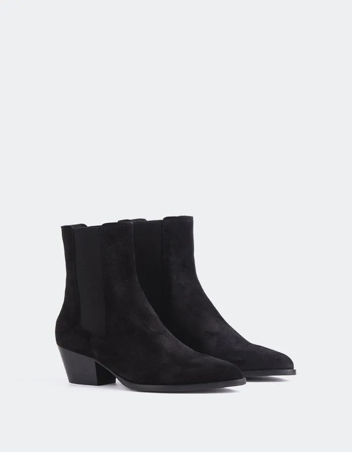 Daily Vibe Orsogna Black Suede