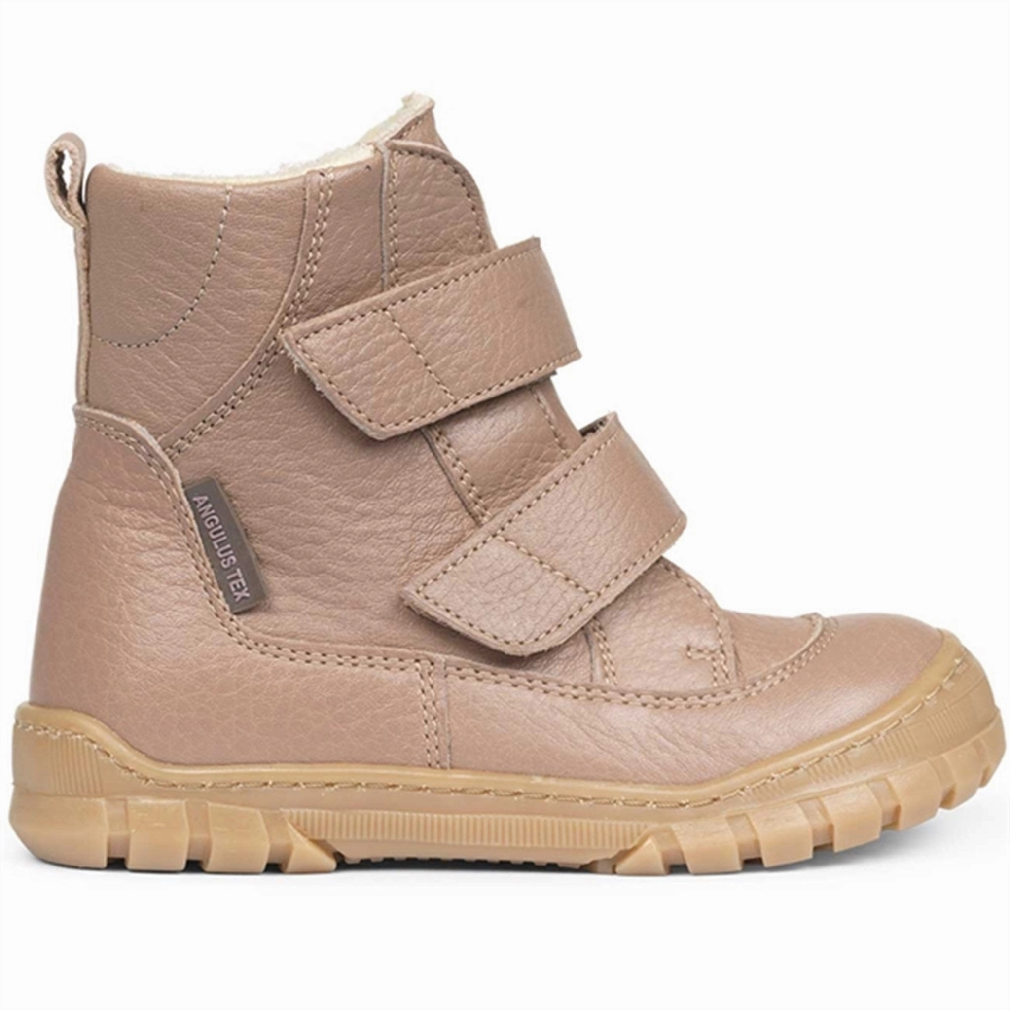 Understated Utility Quiet Fit Angulus Tex Boots W. Velcro Dusty Makeup 2115-101-2550