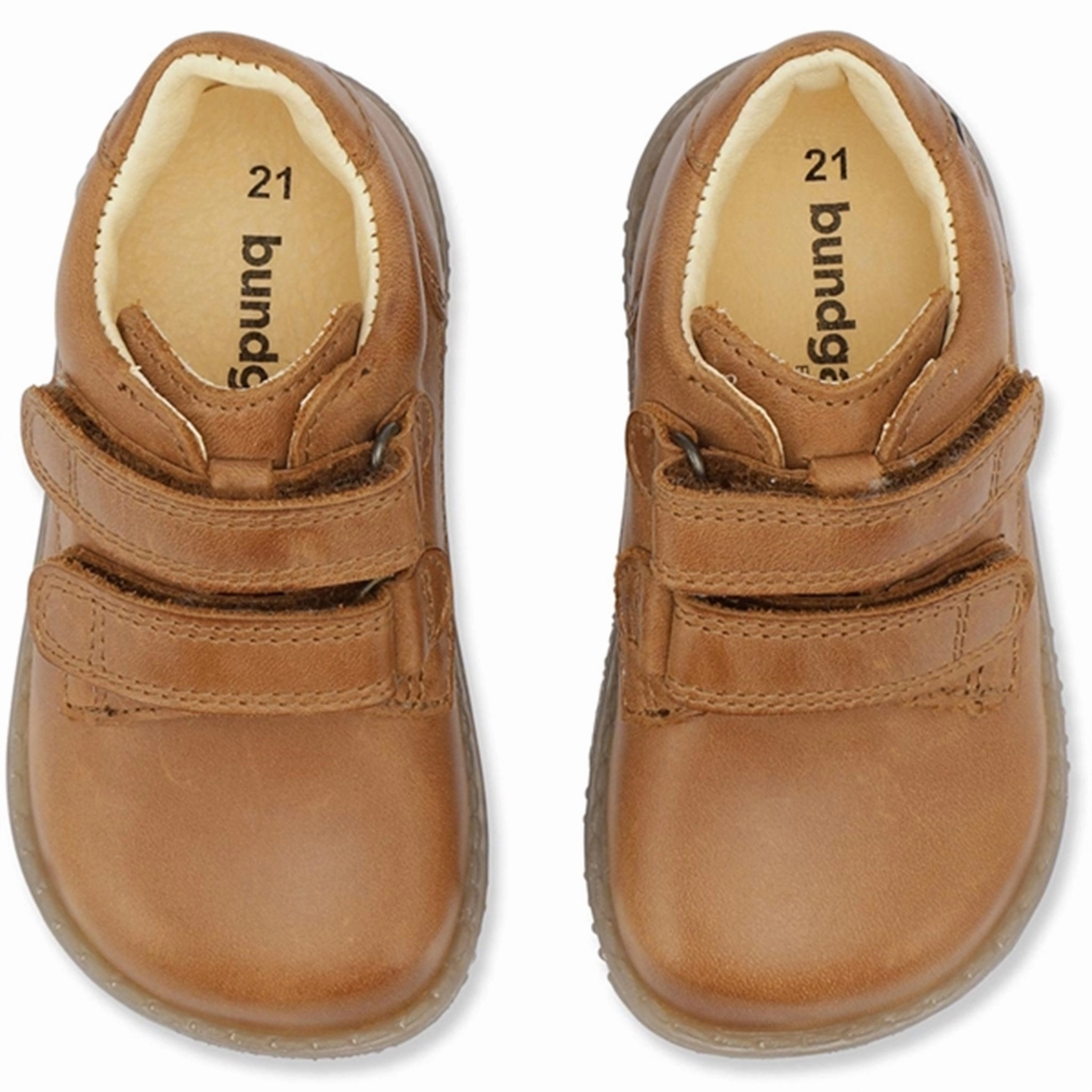 Live-Core Soft Structure Bundgaard Ruby Ii Tex Velcro Tan Shoe