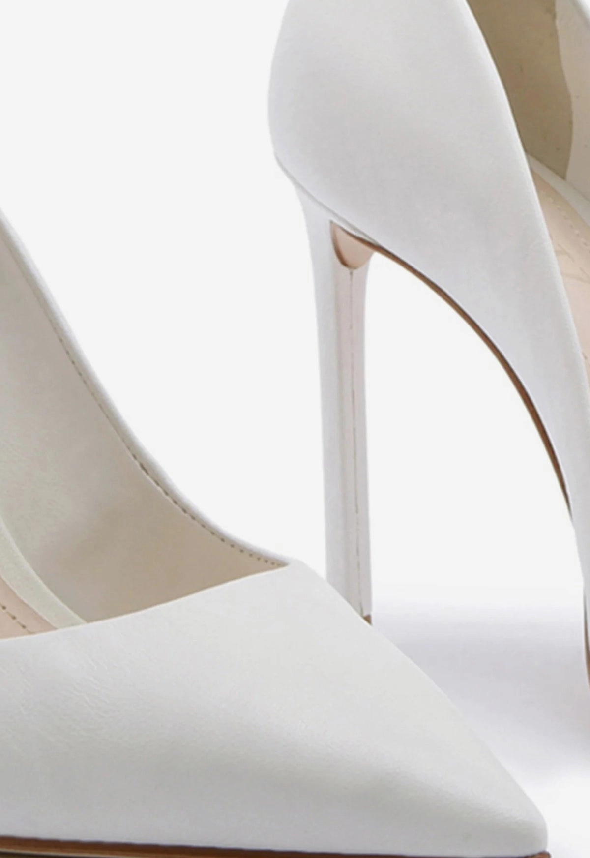 Crafted Ease Lou High Stiletto White Pump