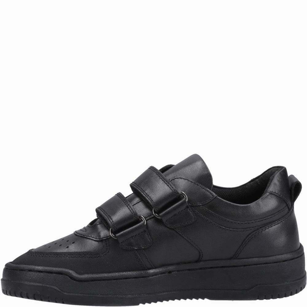 Hush Puppies Daxton Touch Fastening Senior School Shoes Motion-Wear Daily
