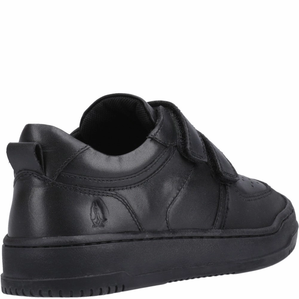 Fresh Silhouette Future-Ease Hush Puppies Daxton Touch Fastening Senior School Shoes