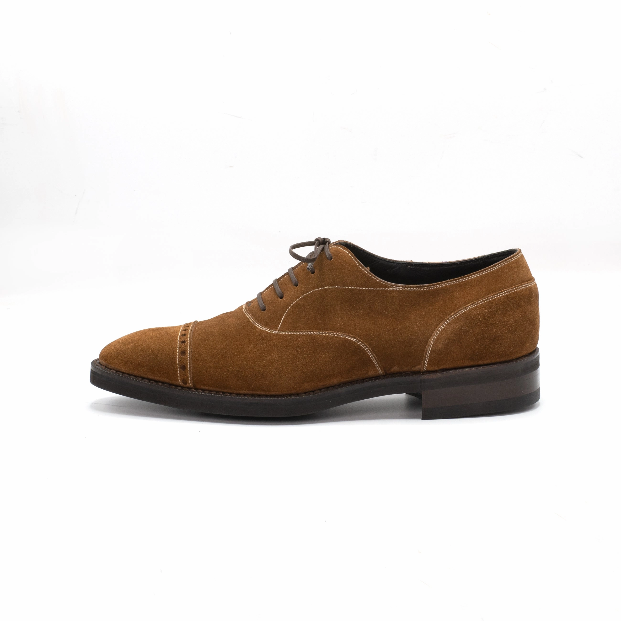 Mario Oxford Shoe Mto - Snuff Suede Sleek Essentials Minimal Mood