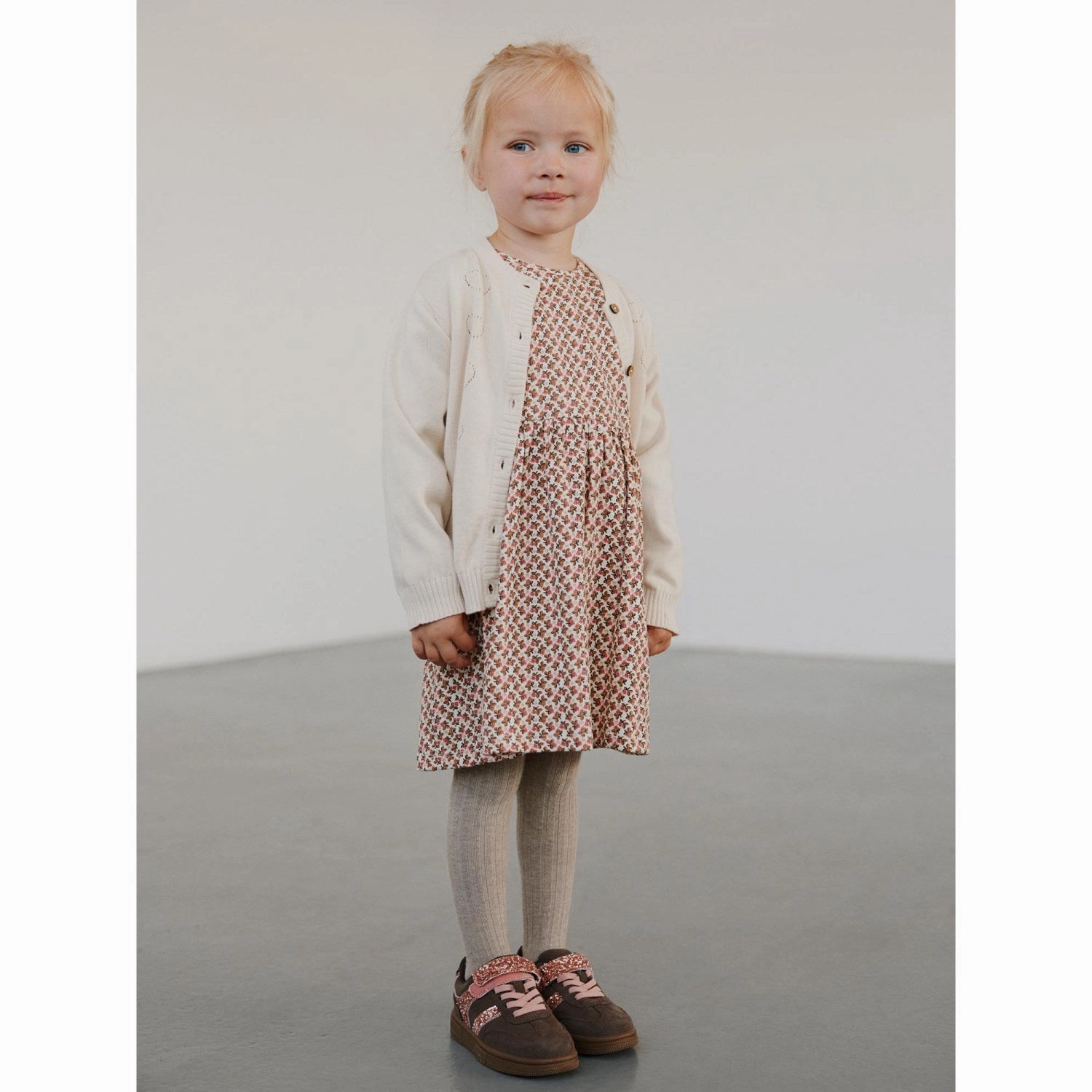 Sofie Schnoor Brown Shoe Velcro Simplify Style