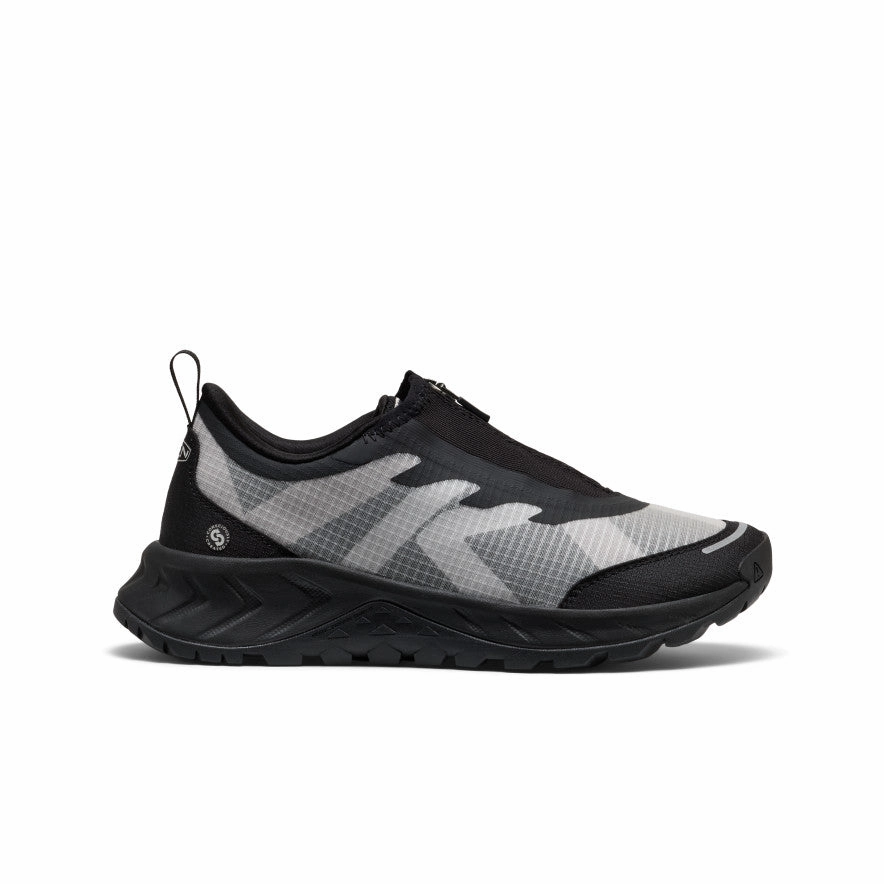 Go Further Women'S Tts Zip Sneaker  |  Black/Black