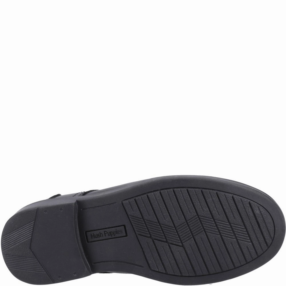 Coolly Crafted Hush Puppies Tommy Xl Senior School Shoes