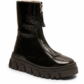 Day-To-Night Fit Bisgaard Black Patent Nomi Lamb Bootr