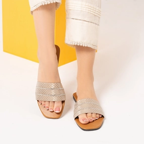 Comfort Refined Women'S Shinny Slippers