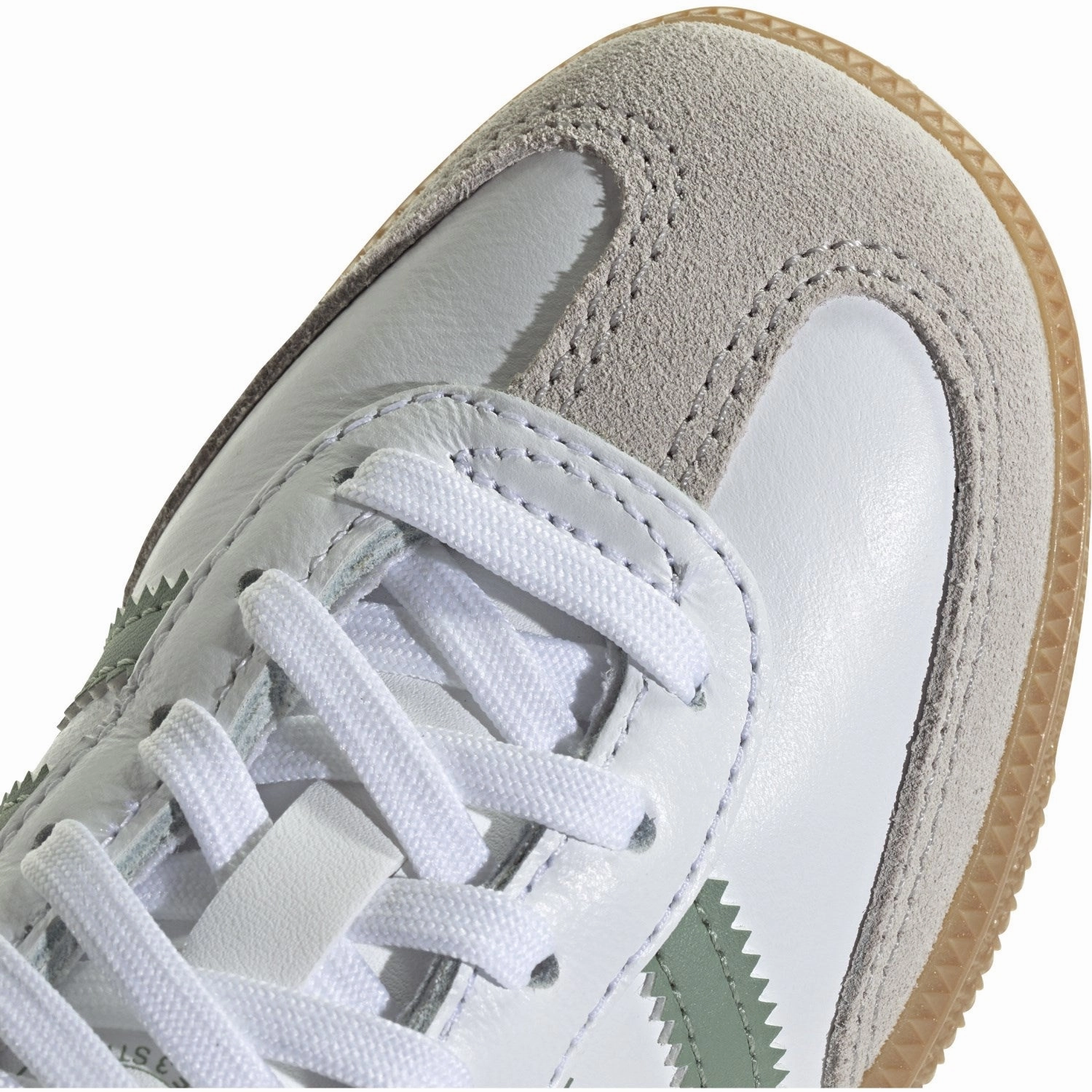 Purpose-Built Fit Adidas Originals Ftwr White/Silver Green/Gum 3 Samba Og C Sneakers