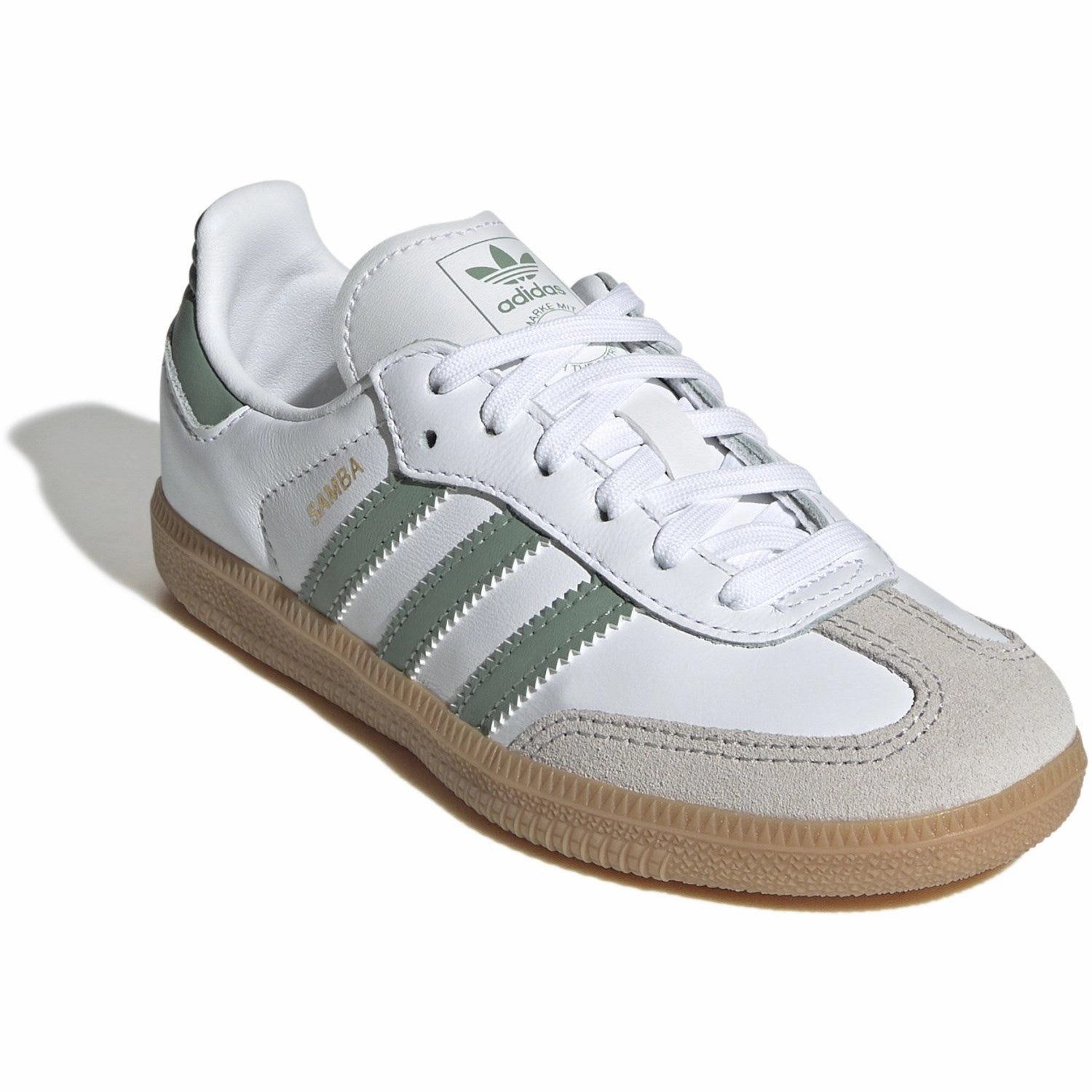Refined Moves Anytime Movement Adidas Originals Ftwr White/Silver Green/Gum 3 Samba Og C Sneakers
