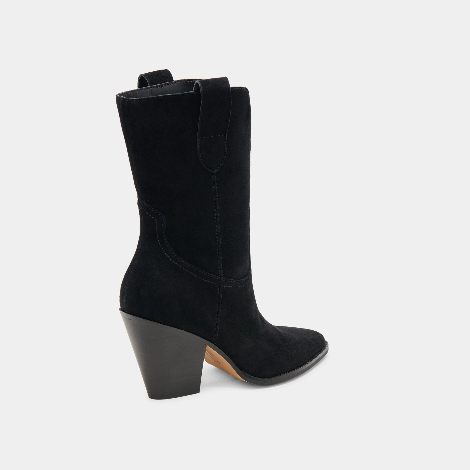 Jessey Boots Onyx Suede Layer-Easy