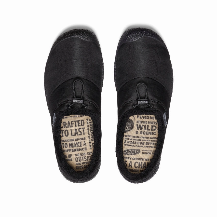 Move-Ready Looks Women'S Howser Iii Slide  |  Black Smooth Nylon