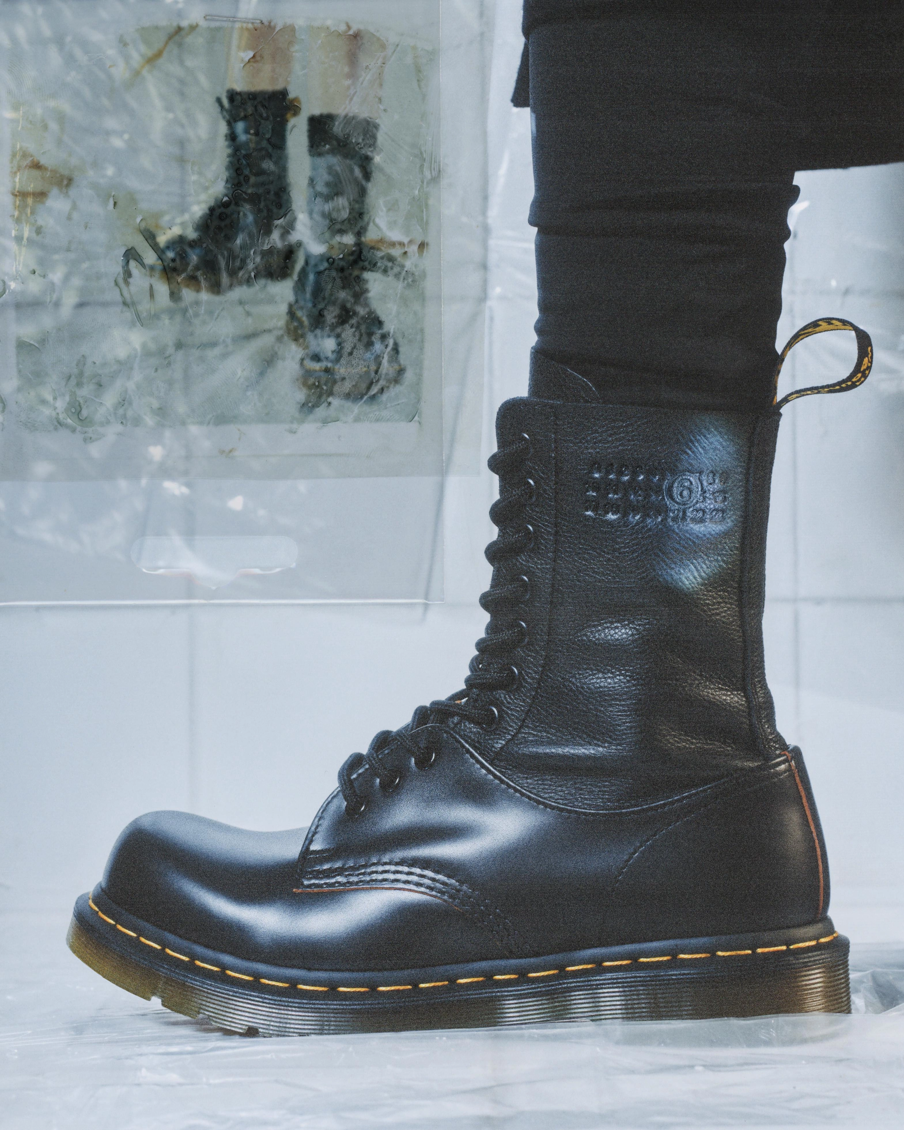 Mm6 1490 / 1461 Leather Boots Built To Breathe Refined Balance