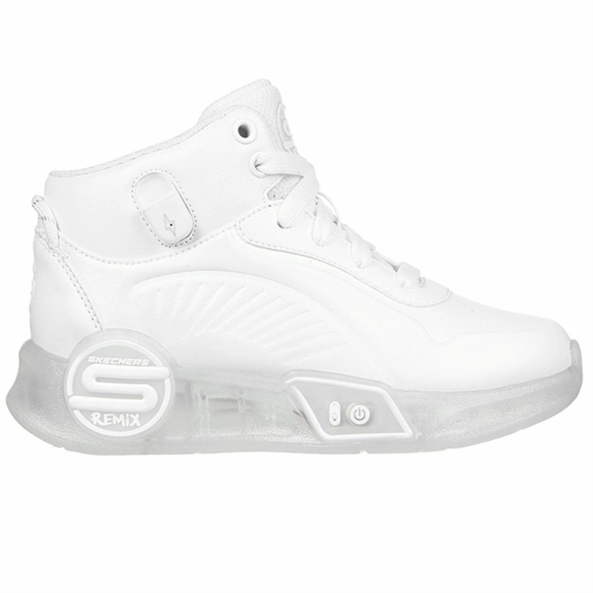 Skechers S-Lights Remix White Ease Daily Reimagined Comfort