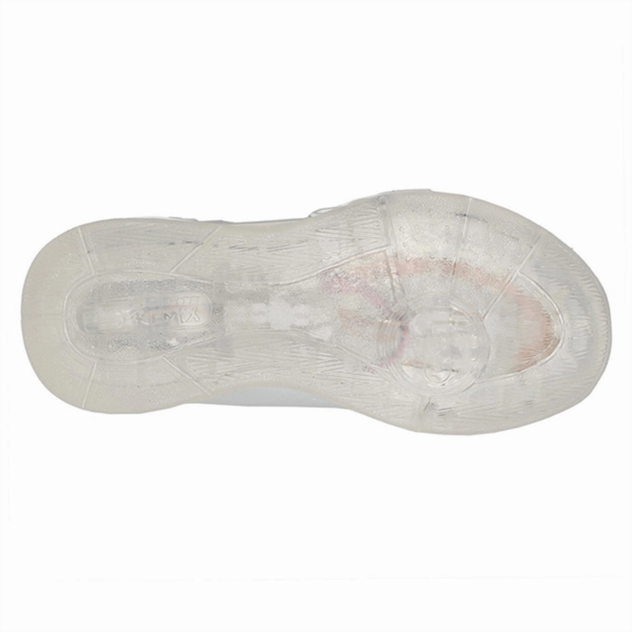 Skechers S-Lights Remix White Form And Motion Sleek Routine