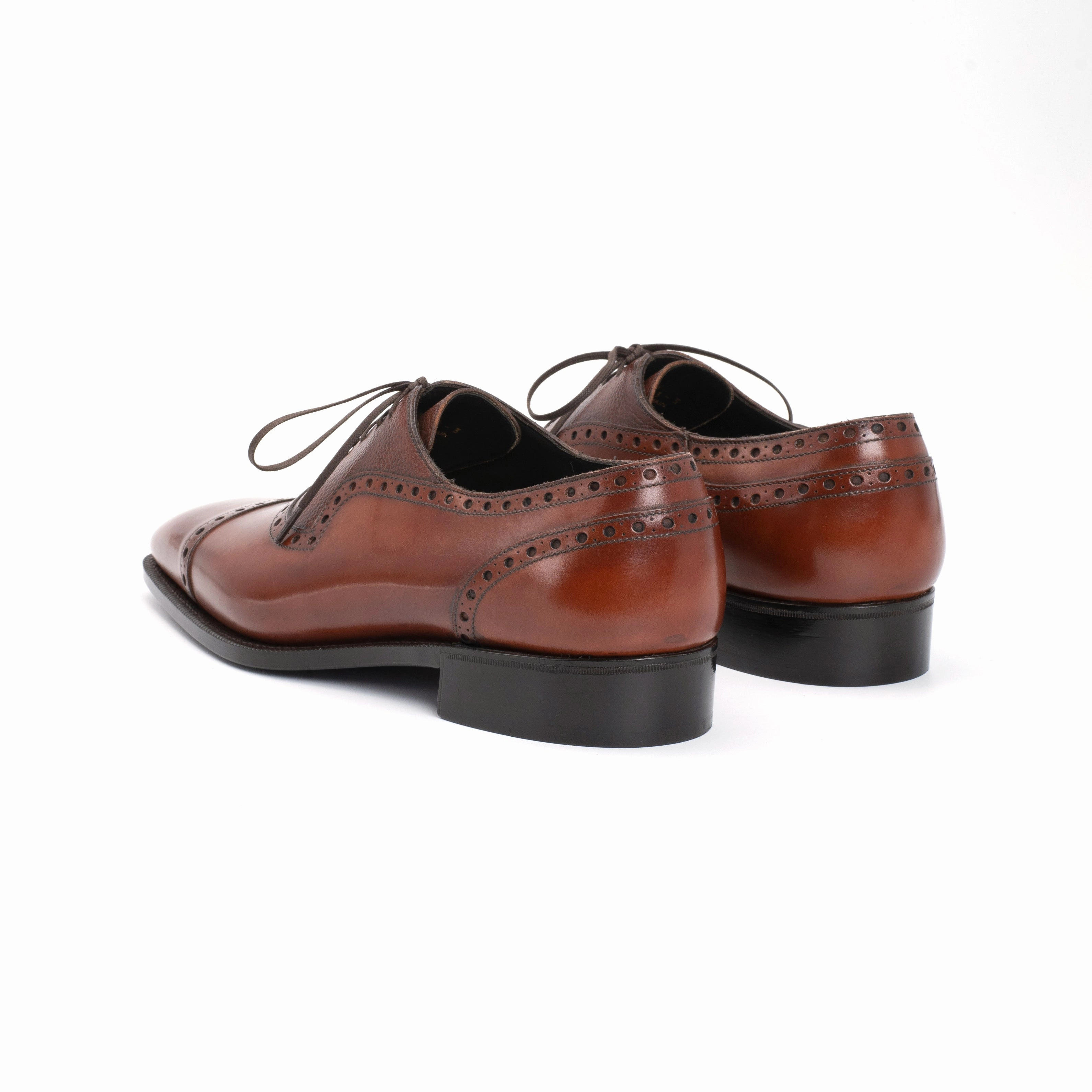 Simplify Style Andrs Adelaide Oxford - Chestnut Handmade Patina