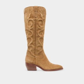 Easy Fit System Mirla Boots Lt Brown Suede