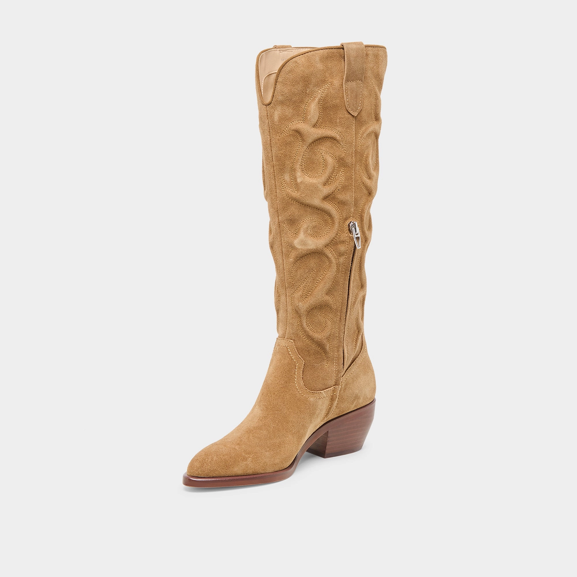 Your City System Mirla Boots Lt Brown Suede