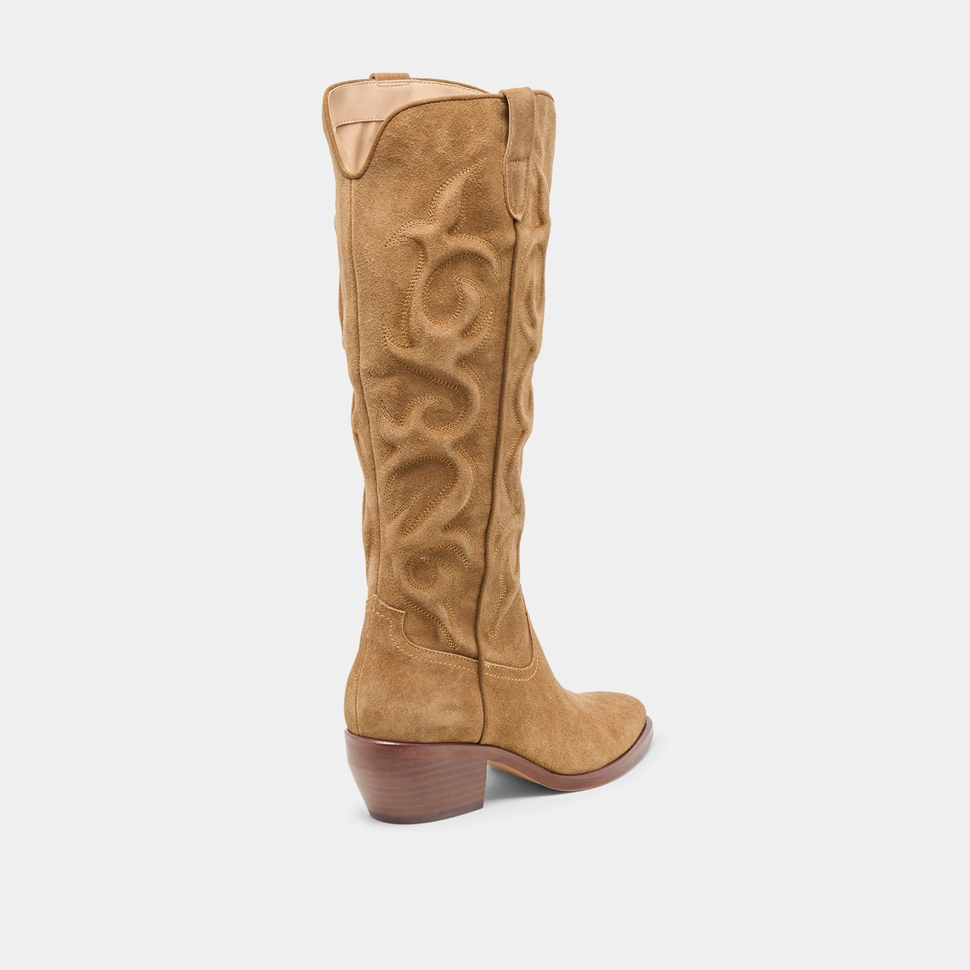 Your Flow Wear Mirla Boots Lt Brown Suede