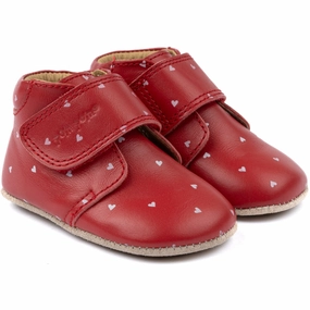 Pom Pom Heart Beginners? Shoe Velcro Print Mindful Wear Built For Motion