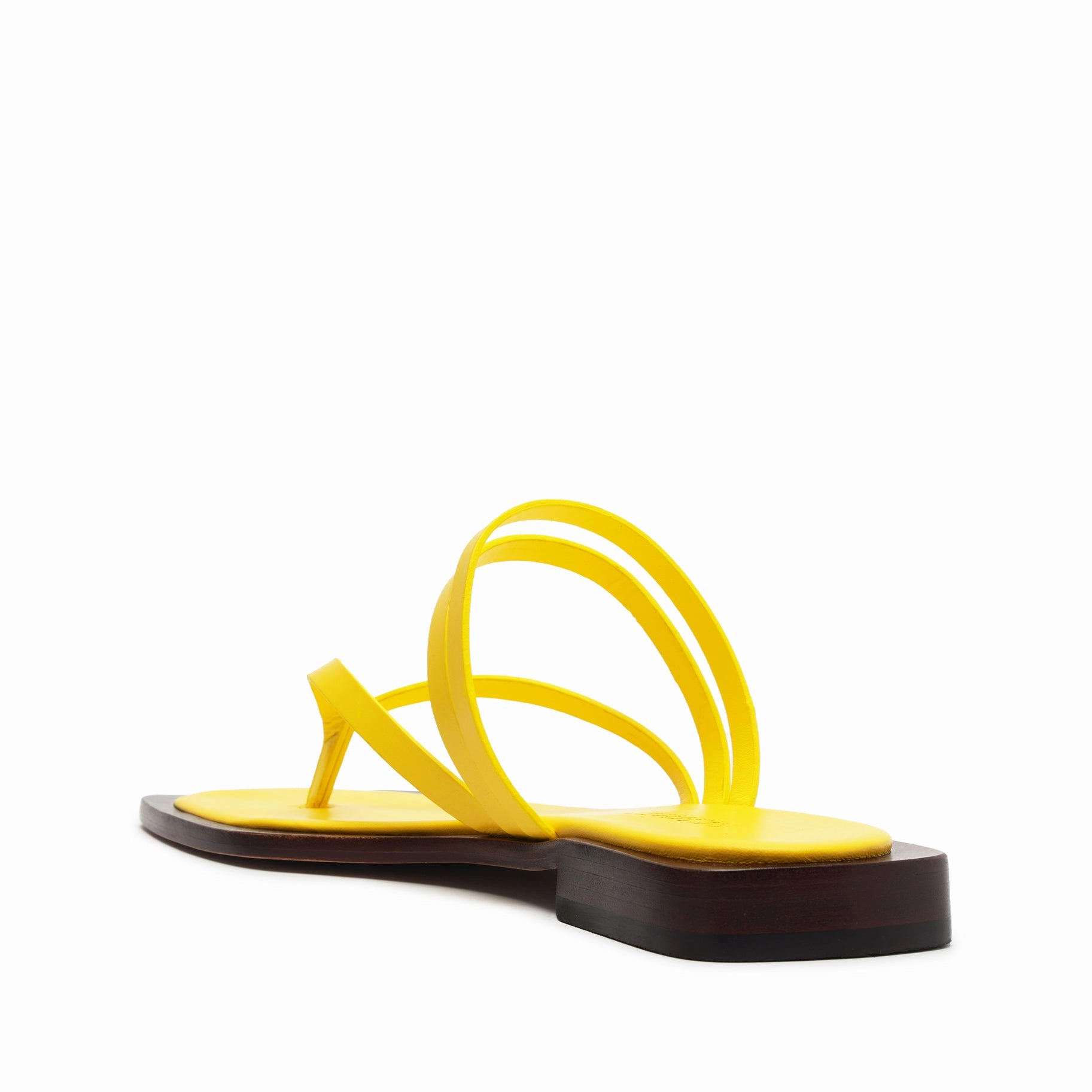 Rania Leather Flat Sandal Multi-Context Style