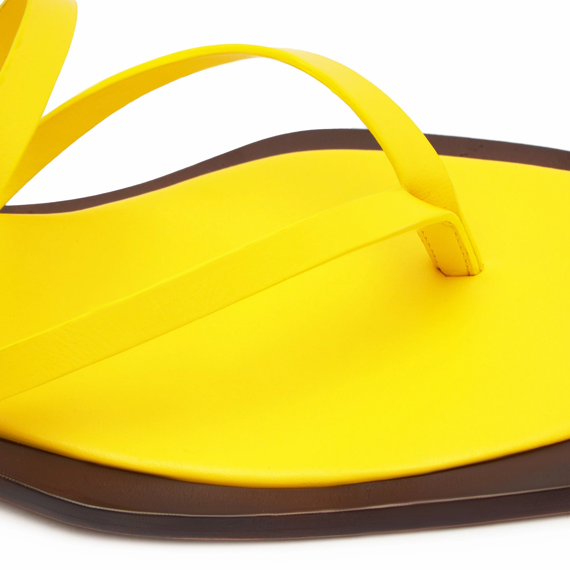 Style Built In Refined To Go Rania Leather Flat Sandal