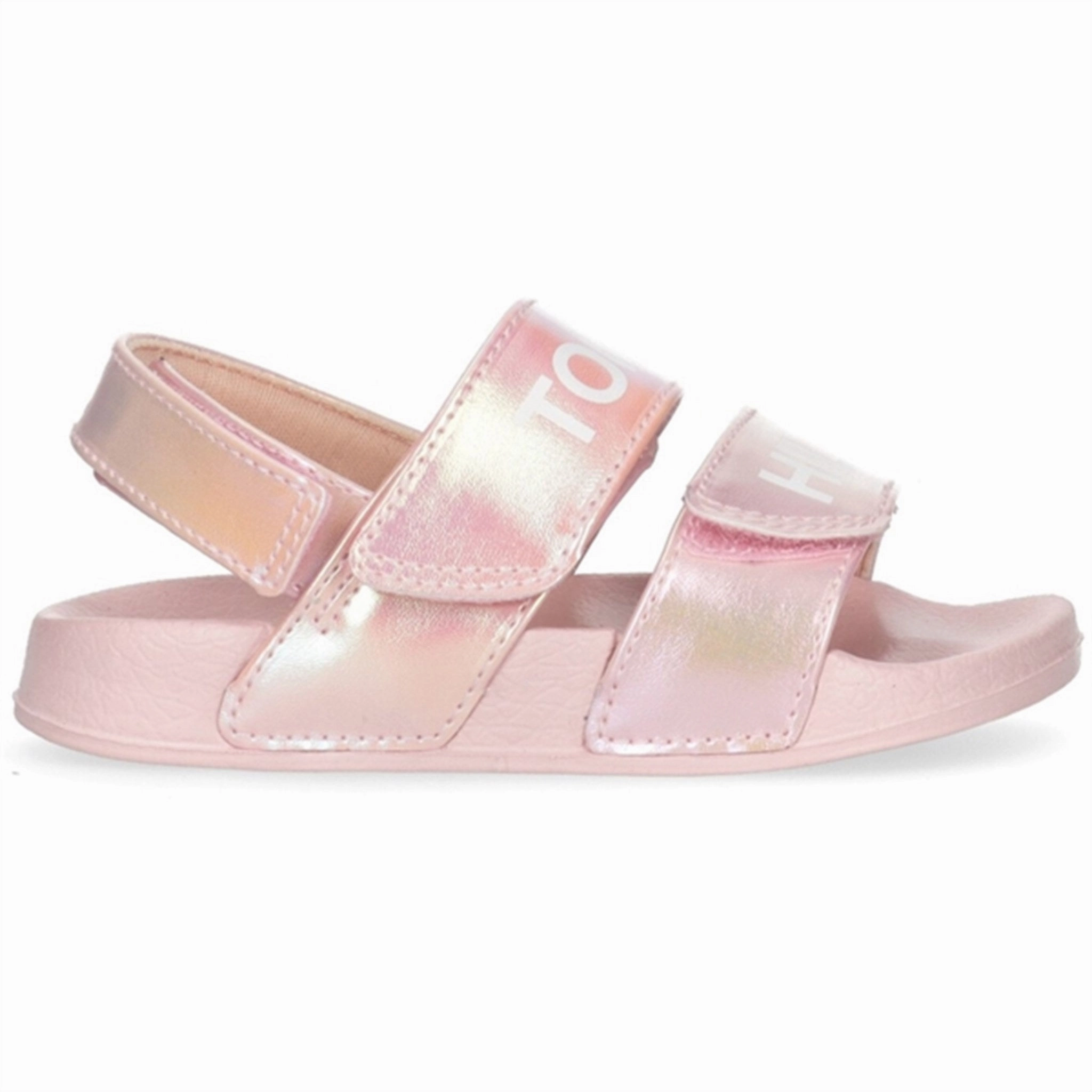 Tommy Hilfiger Velcro Sandal Pink Precision-Made
