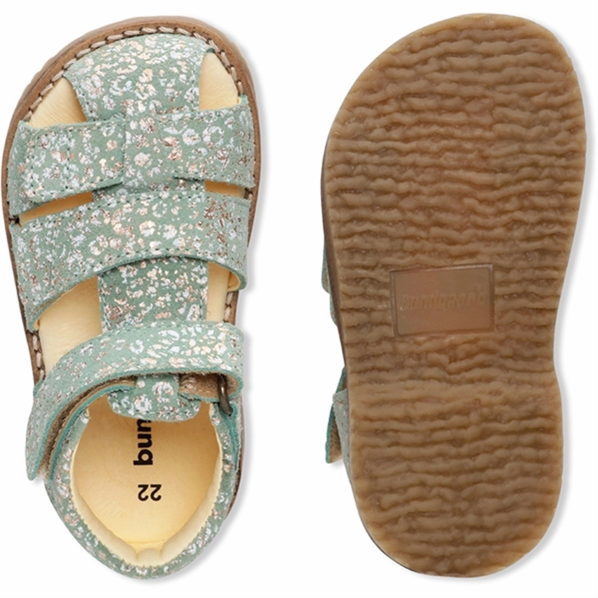 Refined Essentials Bundgaard Samir Sandal Mint Shell