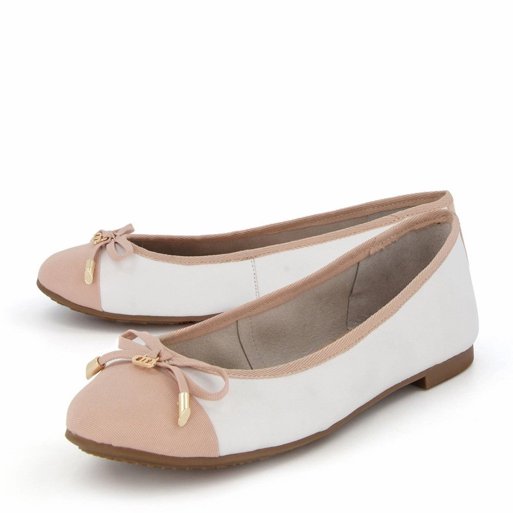Flex And Fit Progressive Feel Dune Hartlyn Ballerina Shoes