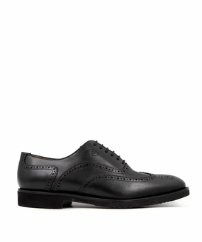 Kendal Black Richelieu Urban Calm Smooth Fit