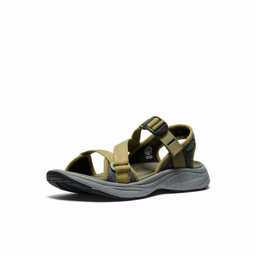 Women'S Leiki Open-Toe Sandal  |  Martini Olive/Granite Green Flex And Fit Sleek Vibes