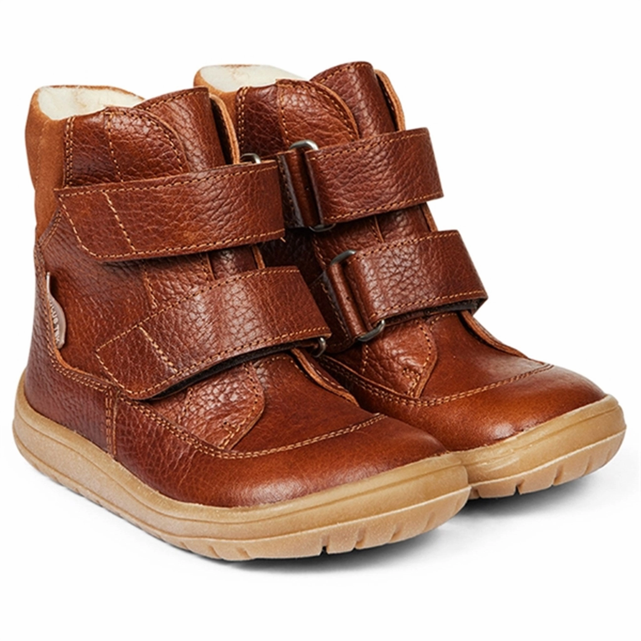 Timeless Motionwear Angulus Tex-Boots With Velcro Cognac/Cognac