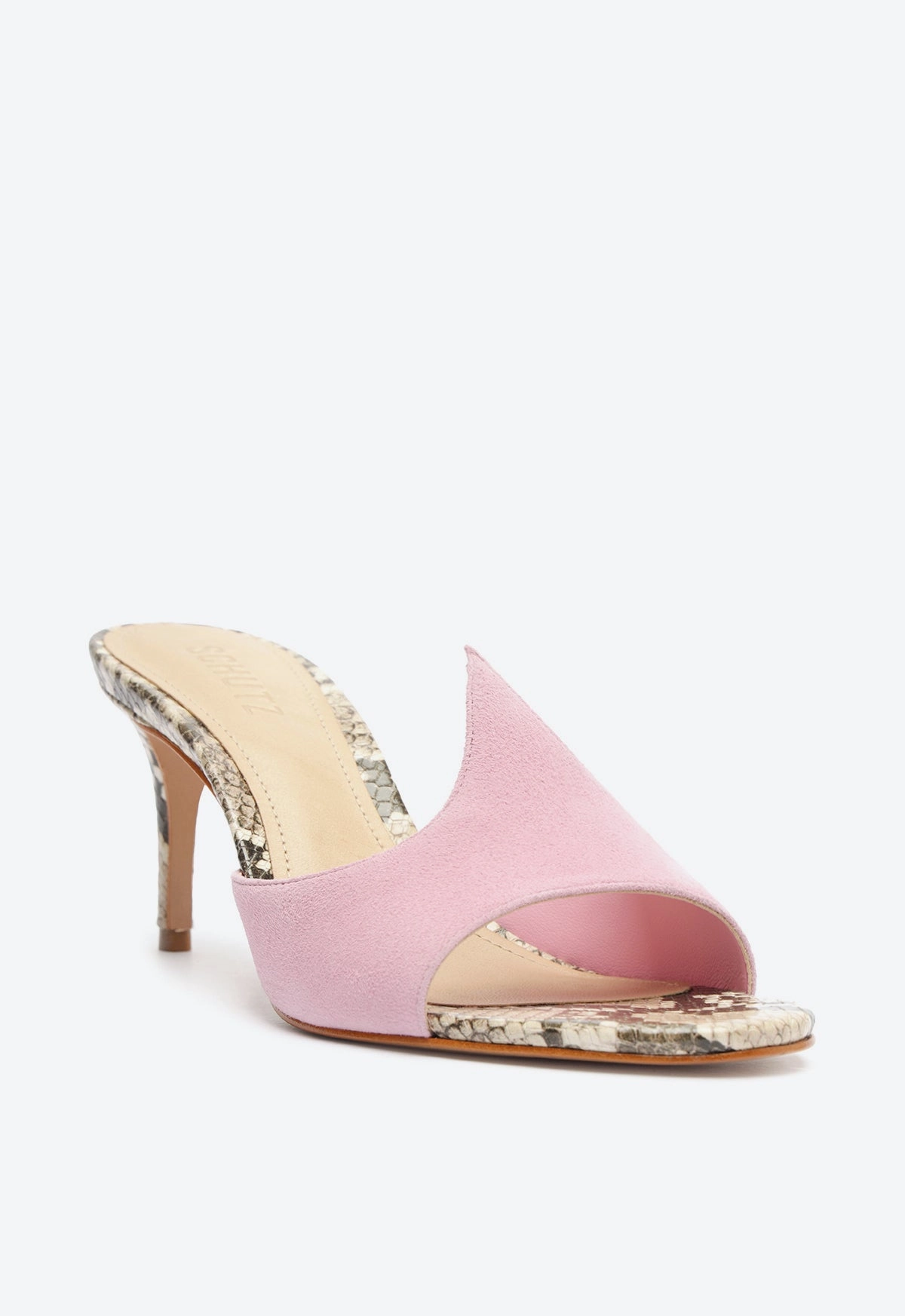 Quiet Design Flow-Forward Carlie Mule Suede Sandal