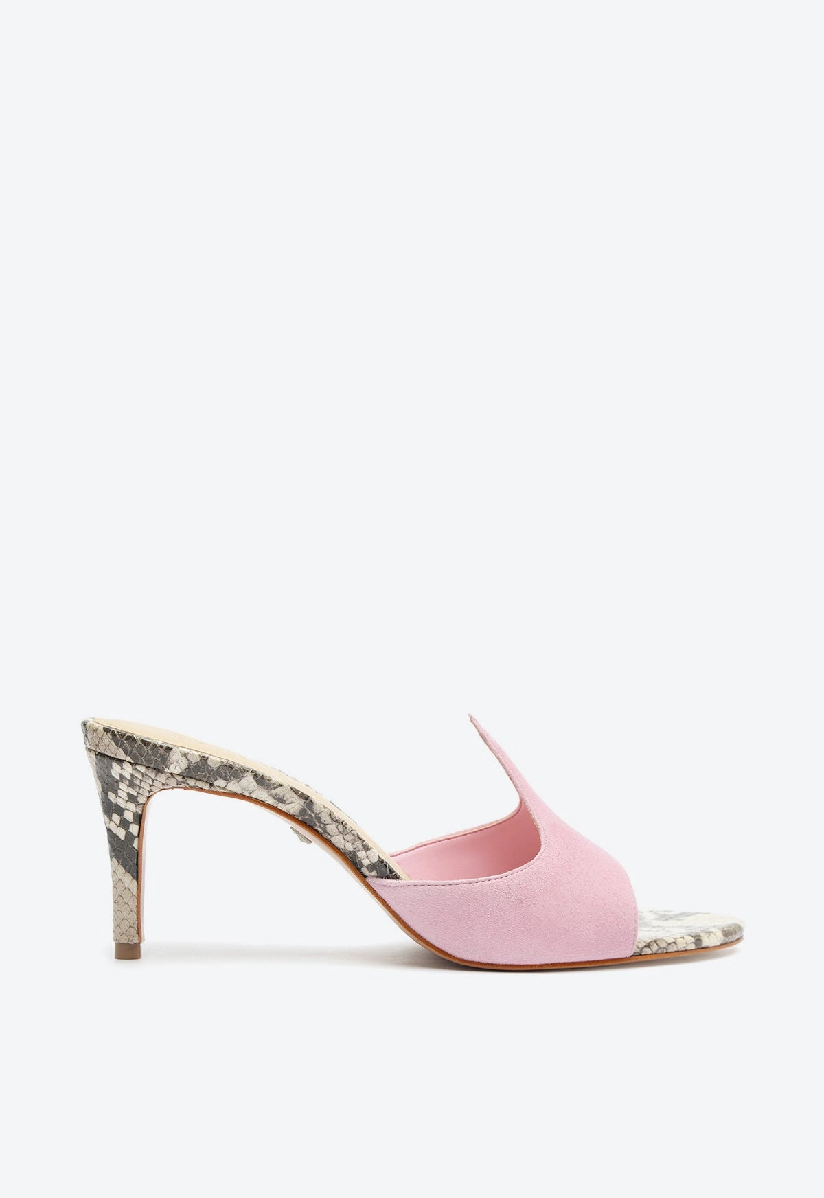 Carlie Mule Suede Sandal Multi-Context Fit