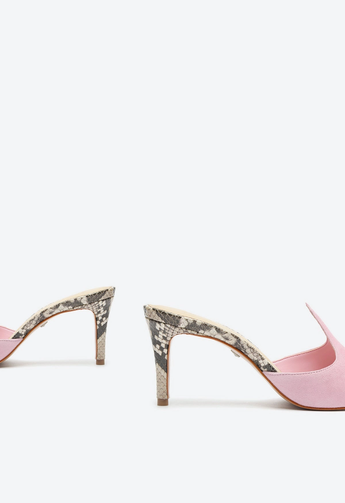 Flex And Fit Quiet Performance Carlie Mule Suede Sandal