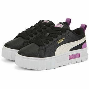 Engineered Simplicity Bold Harmony Puma Mayze Lth Ps Black-Whisper White Sneakers