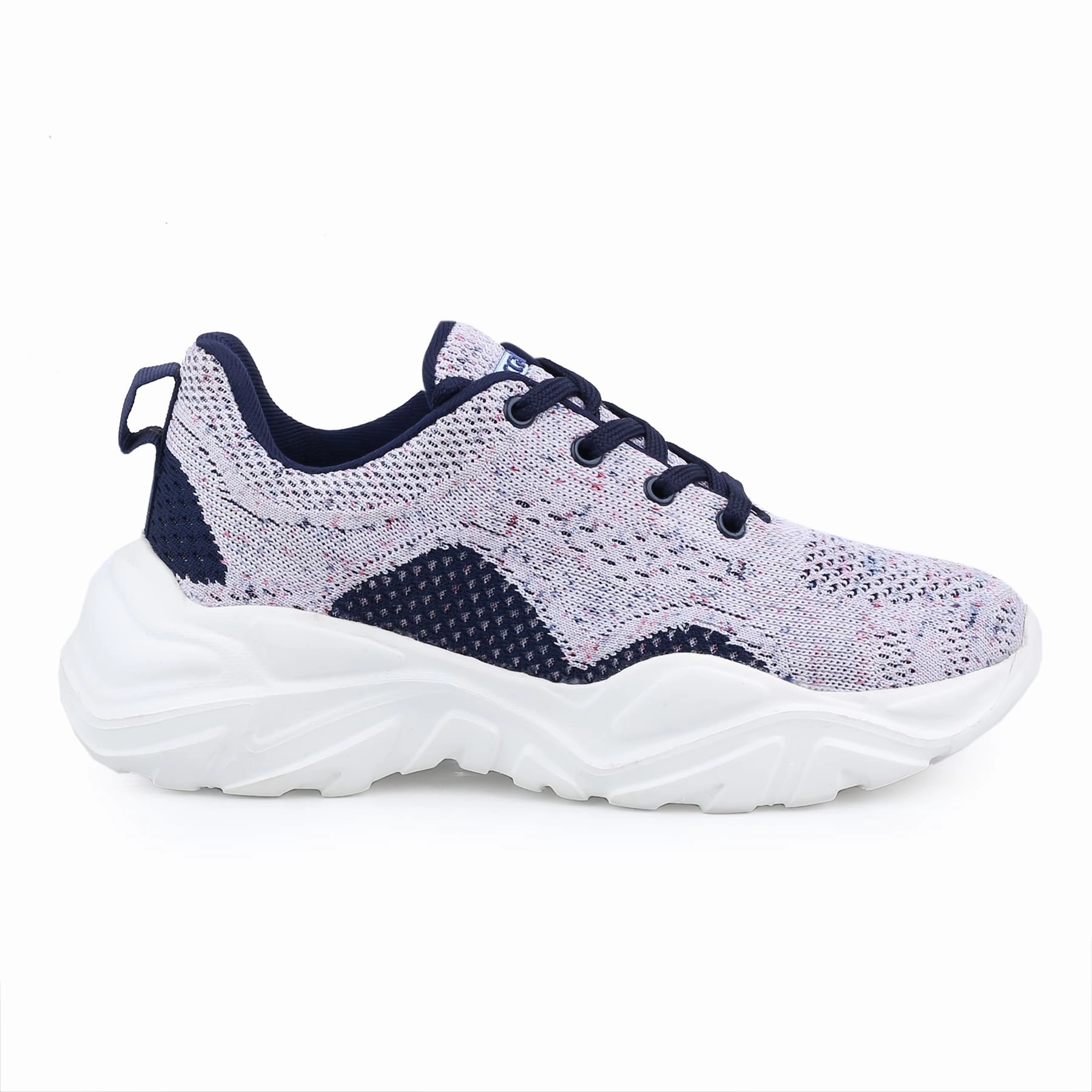 Dayflow Gear Clean-Life Gear Bacca Bucci Women Charlotte Low-Top Platform Chunky Fashion Sneakers
