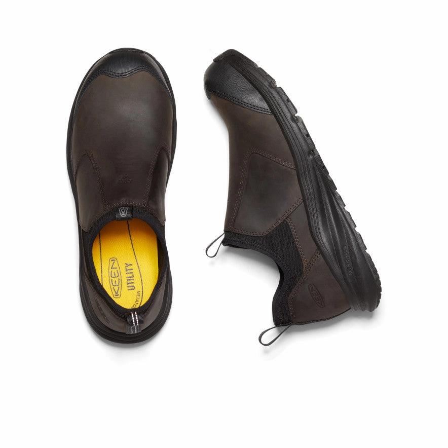 Sleek Vibes Men'S Vista Energy  Shift Esd (Carbon Toe)  |  Coffee Bean/Black
