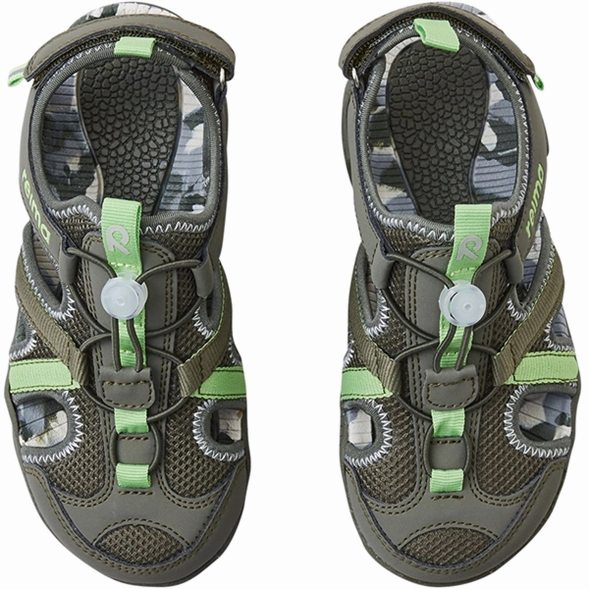 Reima Sandals Hiekalla Greyish Green Refined Edgewear Functional Aesthetic