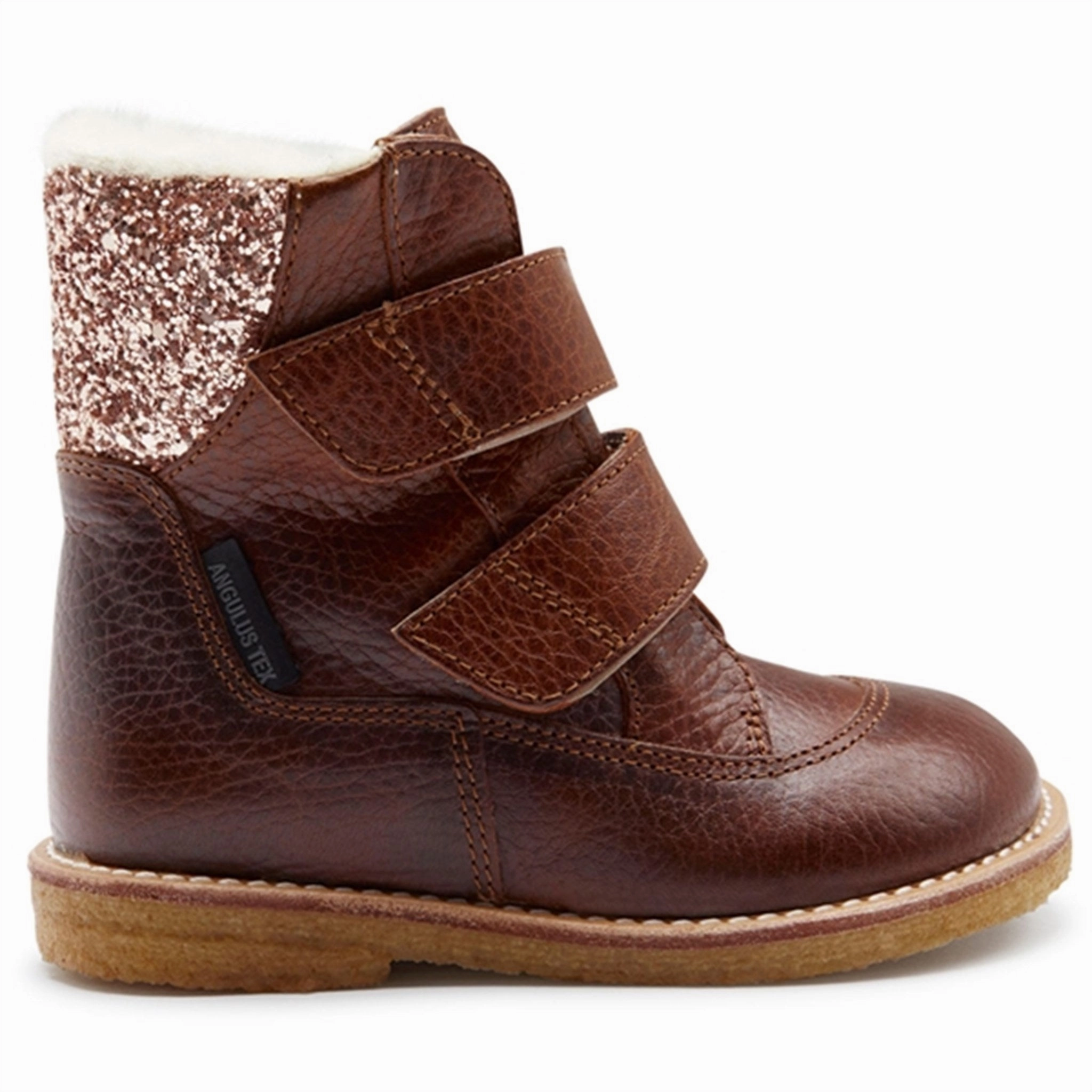 Angulus Tex-Boots With Velcro Cognac/Maple Made For Rhythm